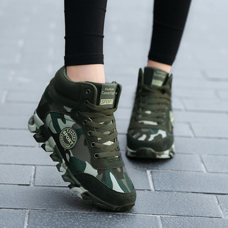 Women Wide Fit Camo Pattern Running Shoes, Fabric Lace-up Front Sporty  Sneakers | Sporty sneakers, Womens athletic shoes, Running shoes
